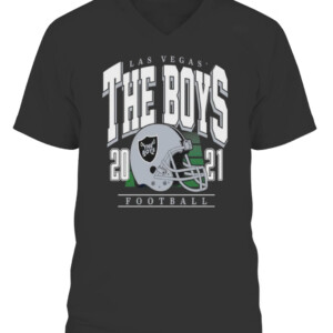 THE BOYS LV HELMET SHIRT LAS VEGAS RAIDERS CAVN black front.jpg
