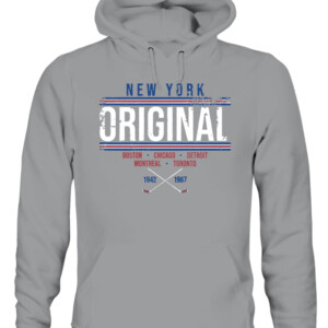 ORIGINAL HOCKEY SHIRT Montreal Canadiens Boston Bruins Chicago Blackhawks Detroit Red Wings Toronto Maple Leafs New York Rangers CAUH sport grey front.jpg