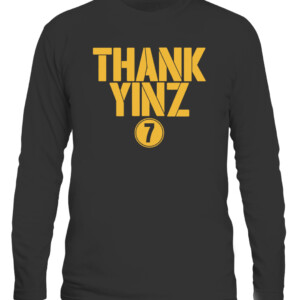 THANK YINZ SHIRT BEN ROETHLISBERGER Pittsburgh Steelers CALS black front.jpg
