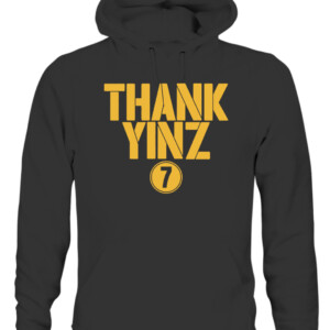 THANK YINZ SHIRT BEN ROETHLISBERGER Pittsburgh Steelers CAUH black front.jpg