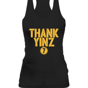 THANK YINZ SHIRT BEN ROETHLISBERGER Pittsburgh Steelers CAWT black front.jpg