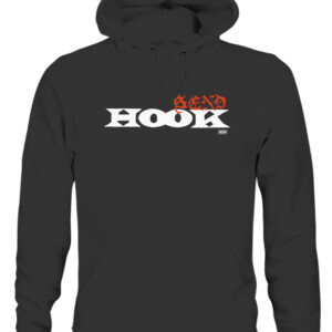 HOOK Send HOOK SHIRT Toy Hunt wwe aew CAUH black front.jpg