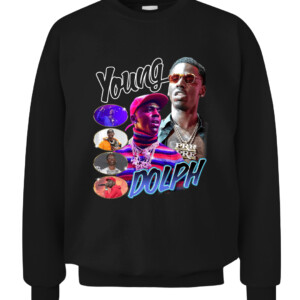 Young Dolph Memphis Love Shirt Dreamarathon CACS black front.jpg