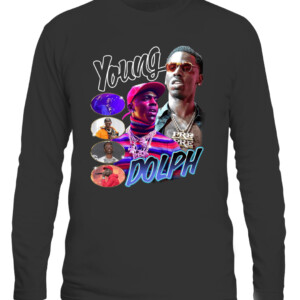 Young Dolph Memphis Love Shirt Dreamarathon CALS black front.jpg