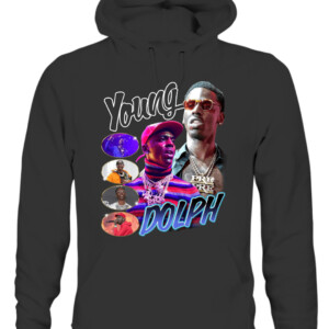 Young Dolph Memphis Love Shirt Dreamarathon CAUH black front.jpg