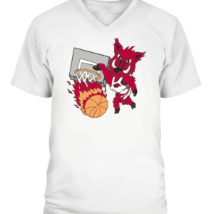 AR BASKETBALL SHIRT Arkansas Razorbacks CAVN white front.jpg