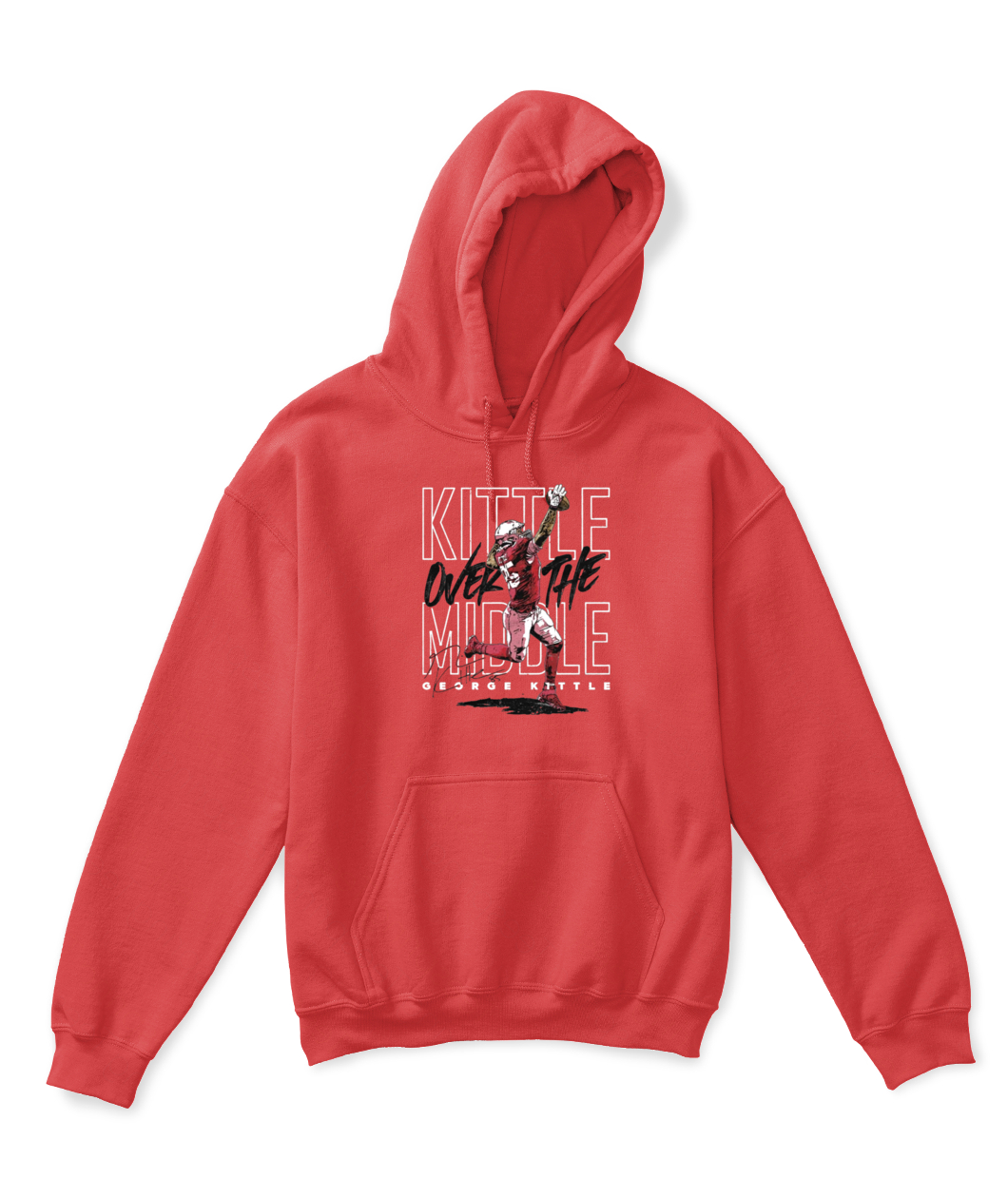 George Kittle San Francisco 49ers Kittle Over The Middle shirt