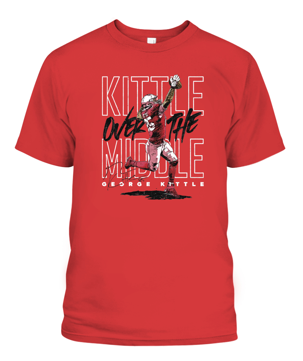 Kittle Over The Middle Shirt - Ellieshirt