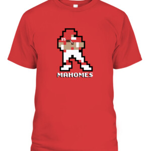 MAHOMES 8 BIT SHIRT PATRICK MAHOMES Kansas City Chiefs CABT red front.jpg