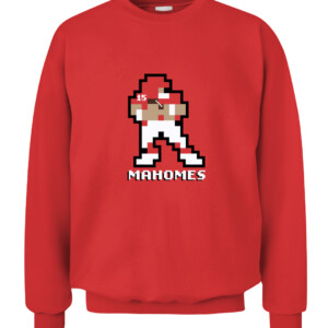 MAHOMES 8 BIT SHIRT PATRICK MAHOMES Kansas City Chiefs CACS red front.jpg