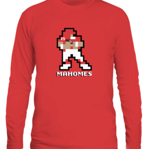 MAHOMES 8 BIT SHIRT PATRICK MAHOMES Kansas City Chiefs CALS red front.jpg