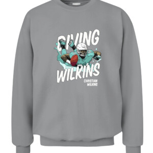 Miami Diving Wilkins Shirt Christian Wilkins Miami Dolphins CACS sport grey front.jpg