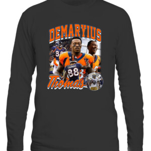 DEMARYIUS THOMAS DT Dreams SHIRT Denver Broncos Von Miller CALS black front.jpg