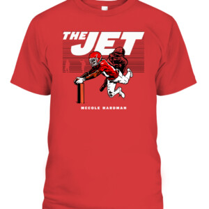 THE JET SHIRT MECOLE HARDMAN Kansas City Chiefs CAPT red front.jpg
