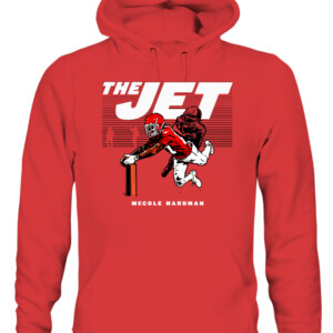 THE JET SHIRT MECOLE HARDMAN Kansas City Chiefs CAUH red front.jpg