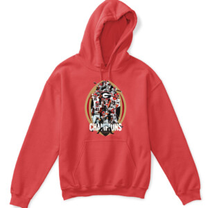 Georgia Bulldogs College Football Playoff 2021 National Champions Rosters Shirt APKH red front.jpg
