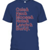 CALE & NAZ & MOOSE & NATE & LANDY & BURKY SHIRT Cale Makar, Nazem Kadri, Mikko Rantanen, Nathan MacKinnon, Gabriel Landeskog, and André Burakovsky Colorado Avalanche CABT navy front.jpg