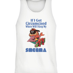 If I Get Circumcised Where Will I Keep My Smegma Essential T Shirt Funny Garfield Skateboard CATT white front.jpg