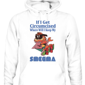 If I Get Circumcised Where Will I Keep My Smegma Essential T Shirt Funny Garfield Skateboard CAUH white front.jpg