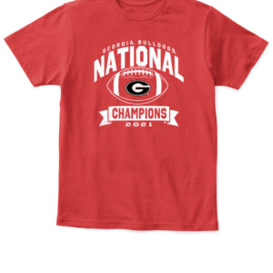 Georgia Bulldogs College Football Playoff 2021 National Champions Vintage Shirt APKT red front.jpg