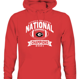 Georgia Bulldogs College Football Playoff 2021 National Champions Vintage Shirt CAUH red front.jpg
