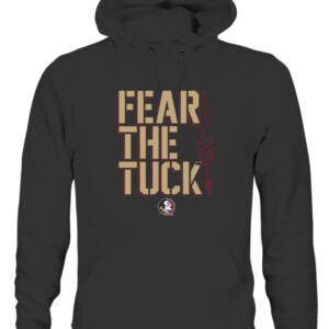 FEAR THE TUCK SHIRT Florida State Seminoles CAUH black front.jpg