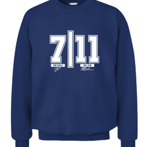 7 11 Shirt TREVON DIGGS MICAH PARSONS Dallas Cowboys CACS navy front.jpg