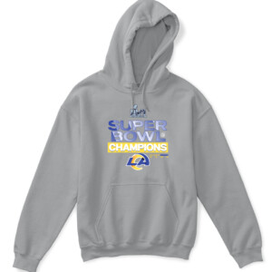 LOS ANGELES RAMS 2022 Super Bowl LVI Champions Locker Room Trophy T Shirt APKH sport grey front.jpg