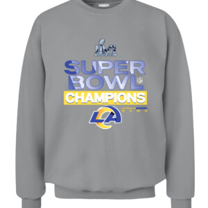 LOS ANGELES RAMS 2022 Super Bowl LVI Champions Locker Room Trophy T Shirt CACS sport grey front.jpg