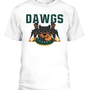 MS DAWGS SHIRT THE DAWGS ARE BACK Michigan State Spartans CAPT white front.jpg
