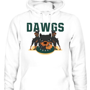MS DAWGS SHIRT THE DAWGS ARE BACK Michigan State Spartans CAUH white front.jpg