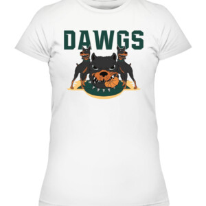 MS DAWGS SHIRT THE DAWGS ARE BACK Michigan State Spartans CAWTS white front.jpg