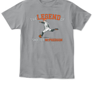 THE LEGEND OF SHOOTER MCPHERSON SHIRT Evan McPherson Cincinnati Bengals APKT sport grey front.jpg