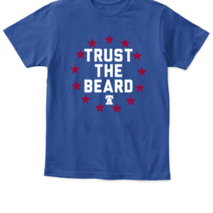 TRUST THE BEARD SHIRT James Harden Philadelphia 76ers Sixers APKT royal front.jpg
