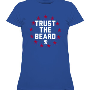 TRUST THE BEARD SHIRT James Harden Philadelphia 76ers Sixers CAWTS royal front.jpg