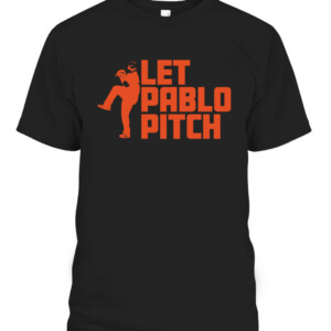 LET PABLO PITCH SHIRT Pablo Sandoval San Francisco Giants CABT black front.jpg