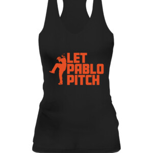 LET PABLO PITCH SHIRT Pablo Sandoval San Francisco Giants CAWT black front.jpg