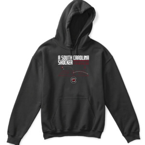 A SOUTH CAROLINA SHOCKER SHIRT South Carolina Gamecocks Basketball APKH black front.jpg