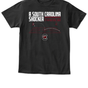 A SOUTH CAROLINA SHOCKER SHIRT South Carolina Gamecocks Basketball APKT black front.jpg