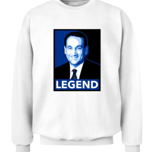 LEGEND MK SHIRT Mike Krzyzewski Duke Blue Devils CACS white front.jpg