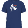 THE FLASH STUNT TEAM 2021 SHIRT Ezra Miller Michael Keaton Batman DC Movie CABT navy front.jpg