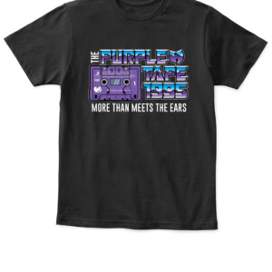 THE PURPLE TAPE 1995 MORE THAN MEETS THE EARS SHIRT Wu Tang Clan, wu tang shirt, wu tang merch APKT black front.jpg