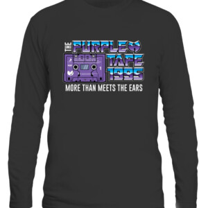 THE PURPLE TAPE 1995 MORE THAN MEETS THE EARS SHIRT Wu Tang Clan, wu tang shirt, wu tang merch CALS black front.jpg