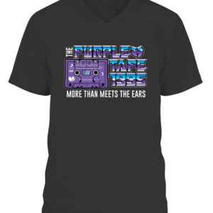 THE PURPLE TAPE 1995 MORE THAN MEETS THE EARS SHIRT Wu Tang Clan, wu tang shirt, wu tang merch CAVN black front.jpg