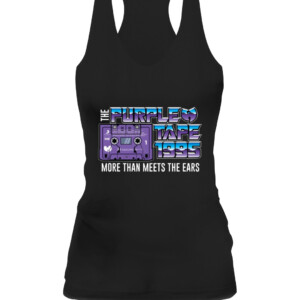 THE PURPLE TAPE 1995 MORE THAN MEETS THE EARS SHIRT Wu Tang Clan, wu tang shirt, wu tang merch CAWT black front.jpg
