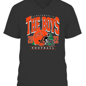 THE BOYS CIN HELMET SHIRT Cincinnati Bengals Cincinnati THE BOYS 2022 FOOTBALL CAVN black front.jpg