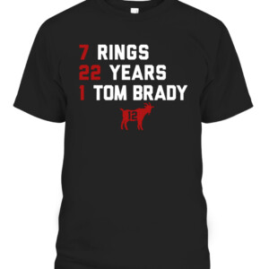 GOAT LIST SHIRT Tom Brady Tampa Bay Buccaneers CABT black front.jpg