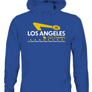 LOS ANGELES CHAMPS 2021 SHIRT Los Angeles Rams 2022 Super Bowl LVI Champions CAUH royal front.jpg