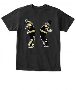 GOALIE HUG SHIRT Linus Ullmark And Jeremy Swayman Boston Bruins ...