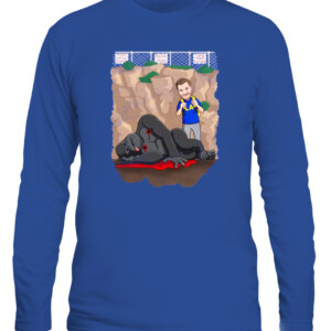 SM HARAMBE SHIRT Sean Mcvay Rams defeat Bengals Los Angeles Rams 2022 Super Bowl LVI Champions CALS royal front.jpg